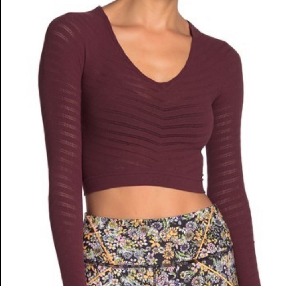Free People Movement Gone Adrift Long Sleeve Top
